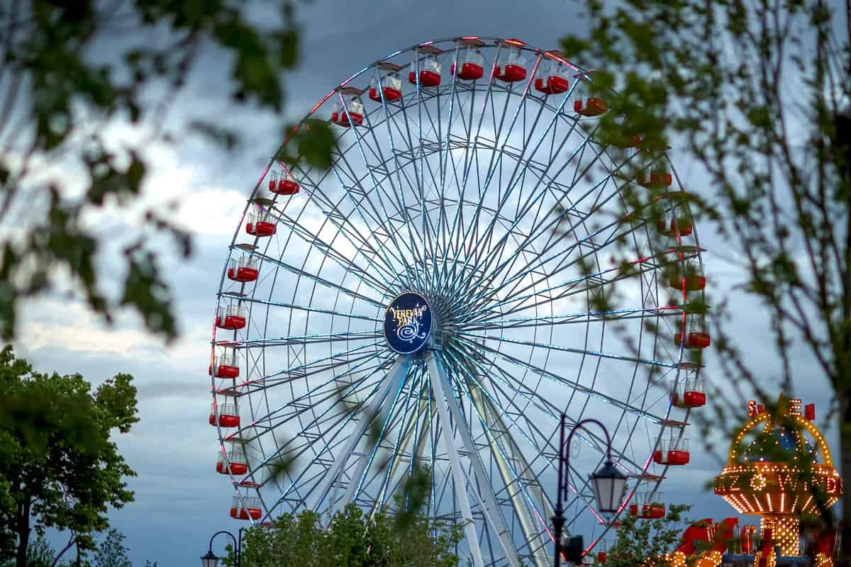 Yerevan Park The best locations to visit in Yerevan and its surroundings: Yerevan Park