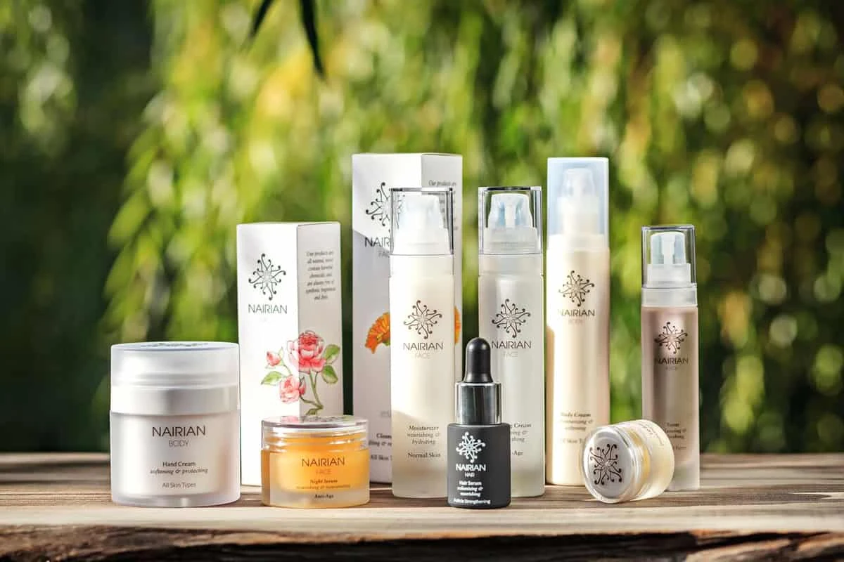 Collezione di cosmetici biologici Nairian Selezione di regali e souvenir dall'Armenia: Collezione di cosmetici biologici Nairian