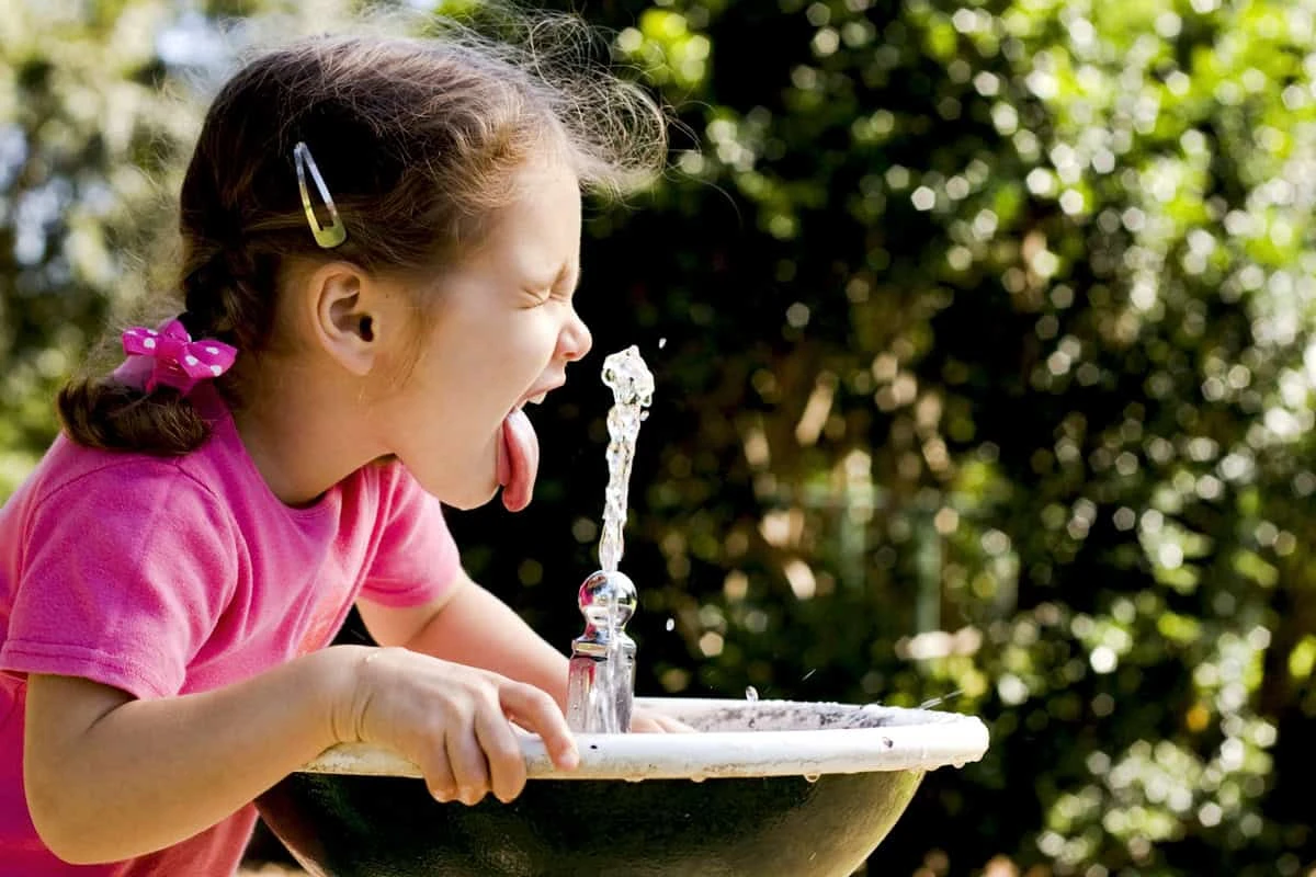 Travel to Armenia with kids – Vacation with a children: Armenian pulpulak: clean water straight from the street