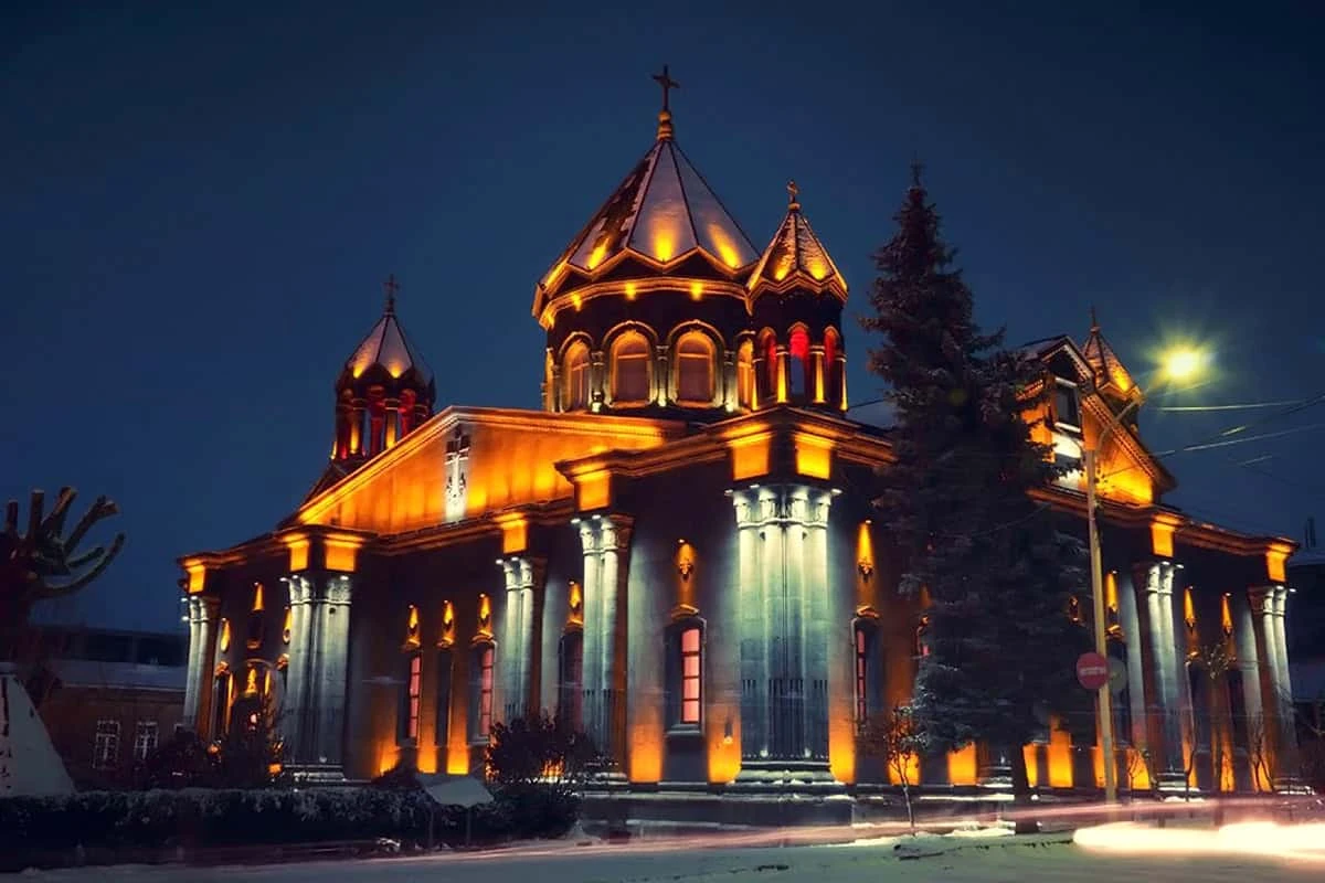 What to see in Gyumri – the attractions of Armenia: Church of the Holy Mother of God