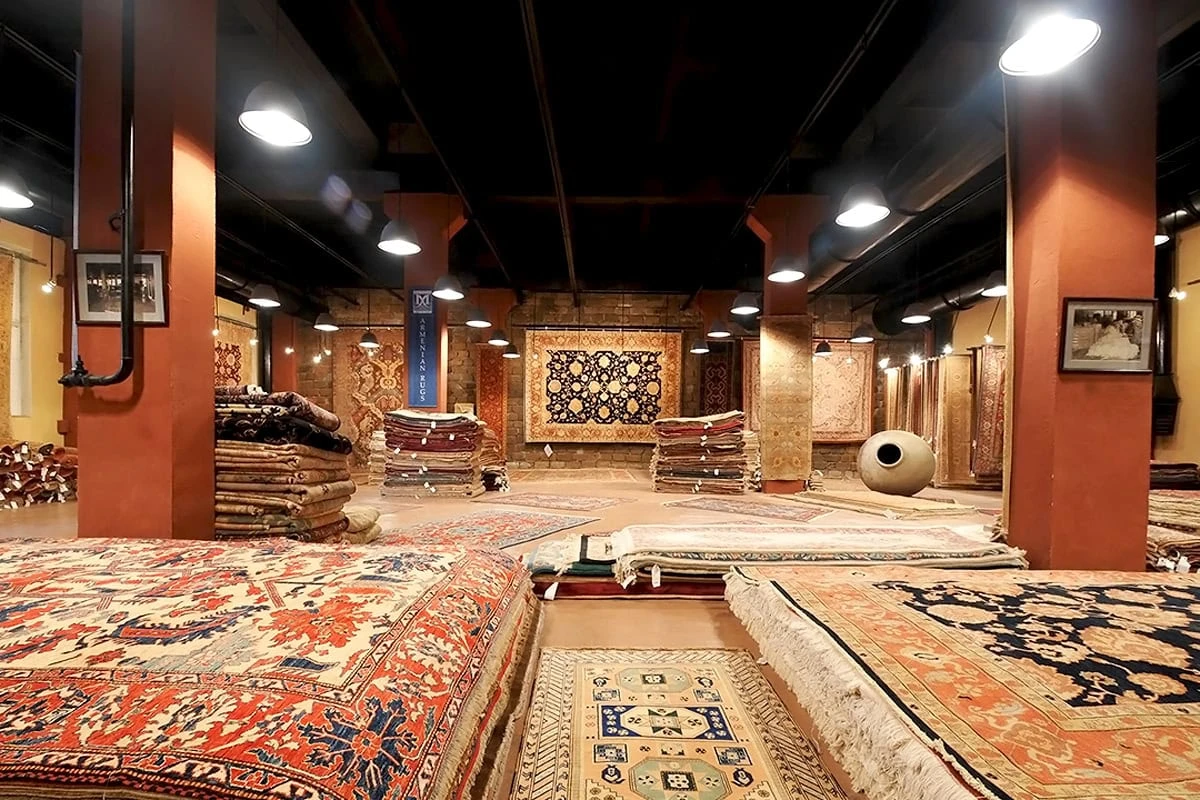 Armenian Carpet Patterns – History, Regions and Symbolism: Megerian Carpet factory-museum