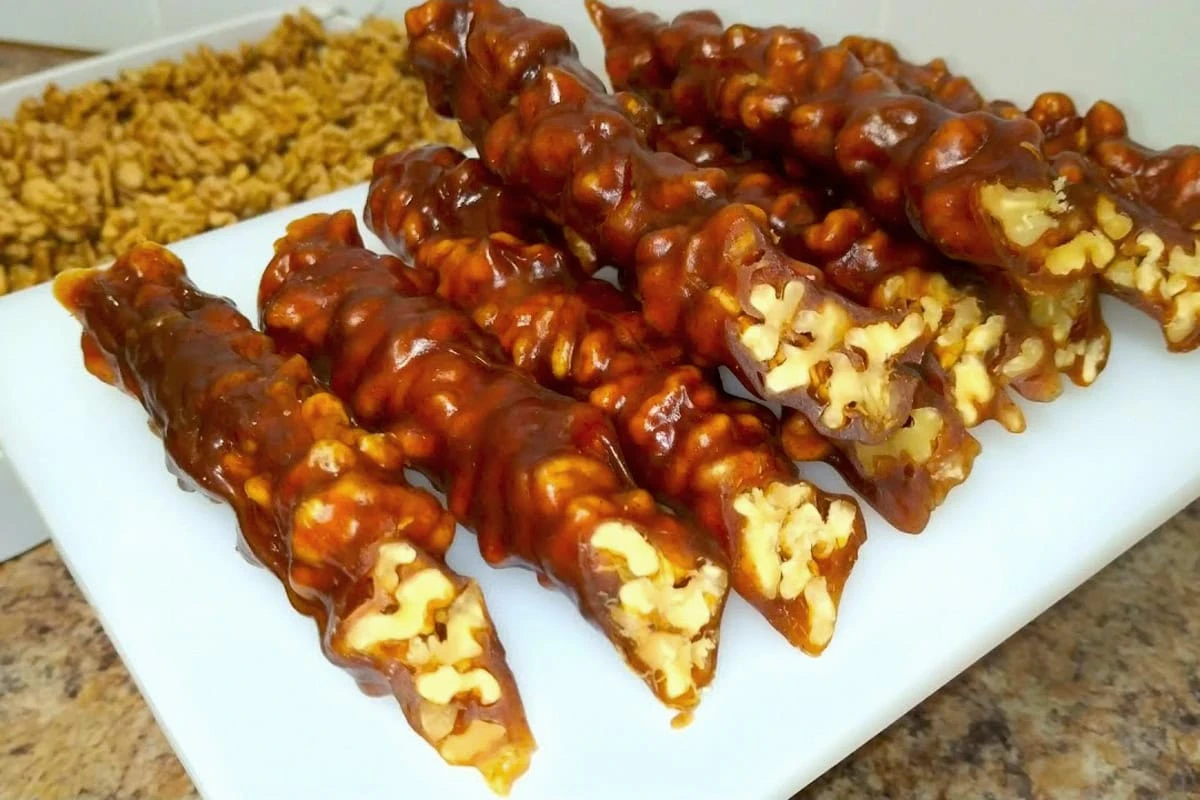 Armenian Cuisine: 10 Traditional Dishes to Try | Hyur Service: Sujukh – A Sweet Blend of Grapes and Walnuts