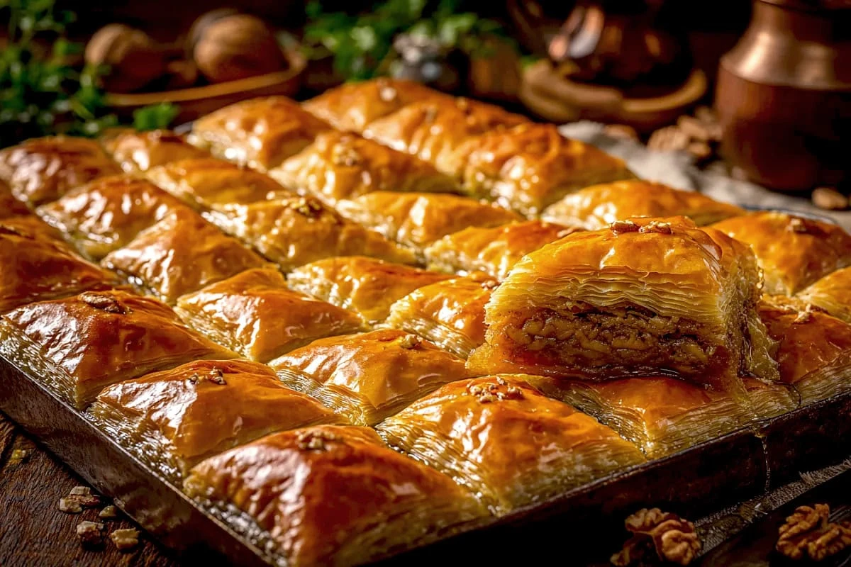 Armenian Cuisine: 10 Traditional Dishes to Try | Hyur Service: Golden Layers of Pakhlava