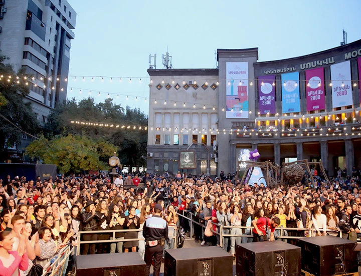 Festival de noche de música de Yereván