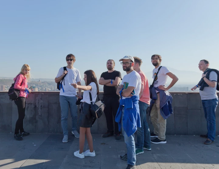 Creación de equipos "Monumentos parlantes" – octubre, 2019. Viaje en Armenia con Hyur Service