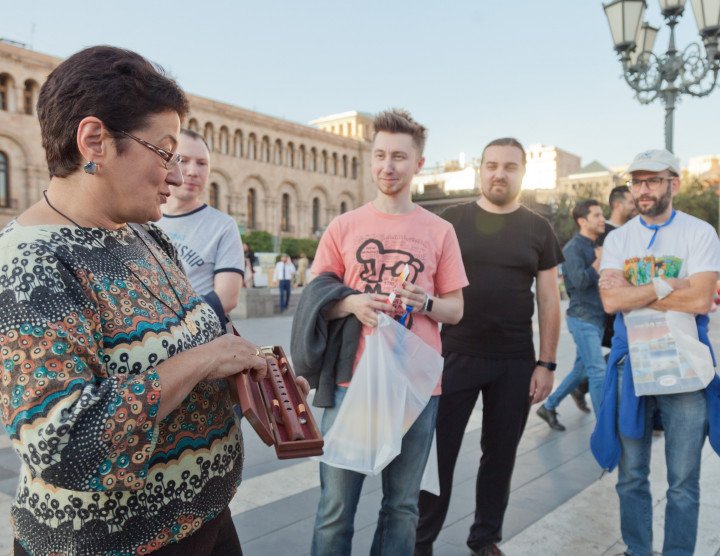 Renforcement d'équipe «Monuments qui parlent» – octobre, 2019. Voyage en Arménie avec Hyur Service