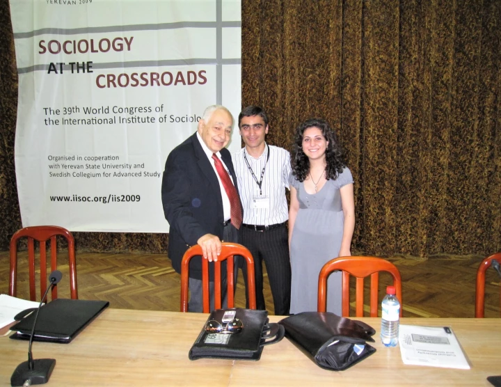 39th IIS World Congress, International Institute of Sociology – "Sociology at the Crossroads", Yerevan. 11-14 June, 2009. Number of participants: 400