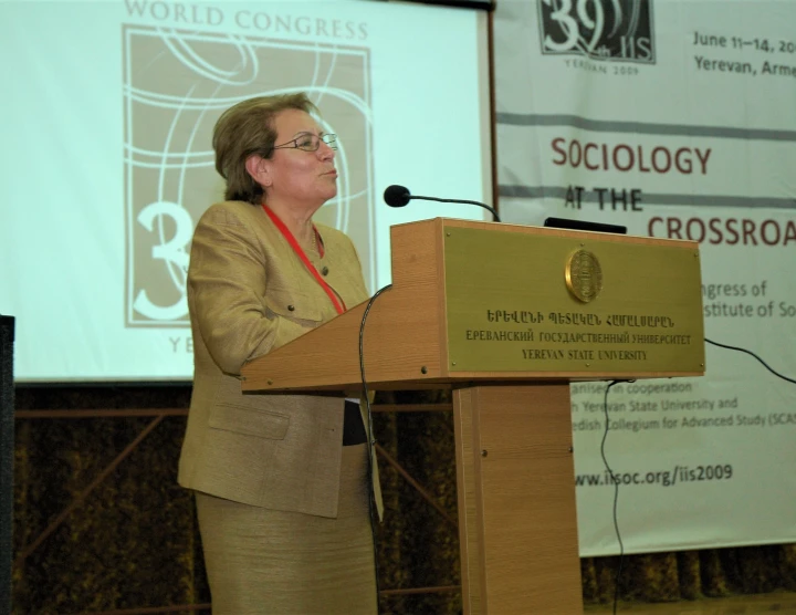 39th IIS World Congress, International Institute of Sociology – "Sociology at the Crossroads", Yerevan. 11-14 June, 2009. Number of participants: 400