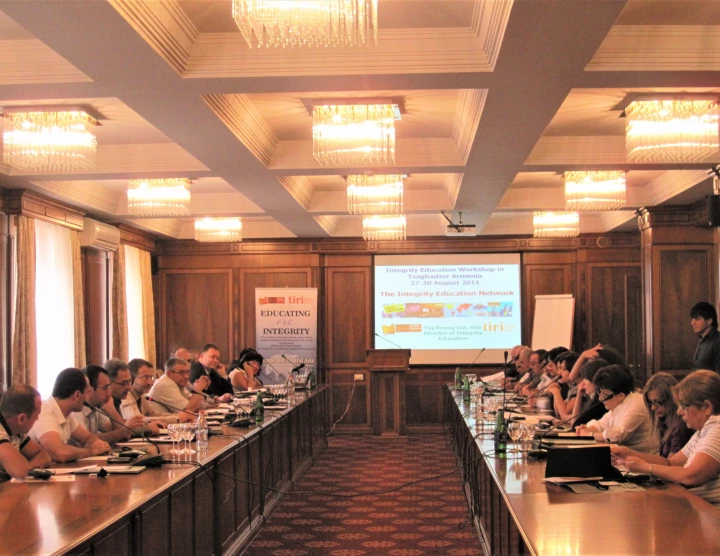 Workshop "Integrity in Business and Public Management Sectors", Tsaghkadzor. 27-30 August, 2011. Number of participants: 25