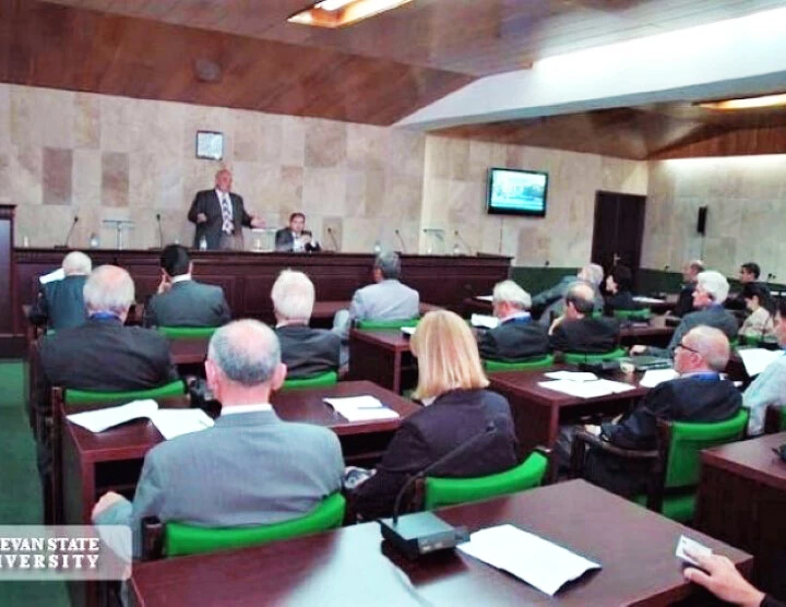 Conferenza Scientifica "Università Statale di Yerevan festeggia il 90-esimo anniversario", Yerevan. 1-4 ottobre, 2009. Numero di partecipanti: 300