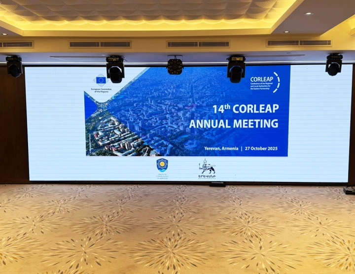 14-е ежегодное собрание CORLEAP, Ереван. 27-28 октября, 2025. Число участников: 55