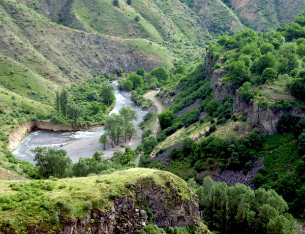 Monastère Khor Virap, Point de vue sur Azat réservoir, Temple de Garni, Monastère Guégard