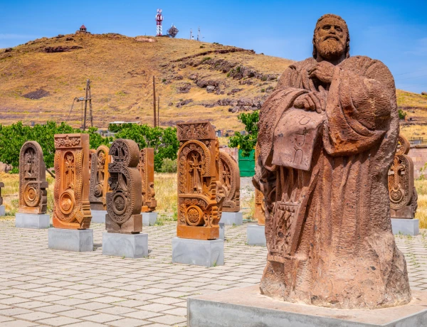 Karmravor Church, Gourmet Dourme Chocolate House, Oshakan, Armenia Wine factory