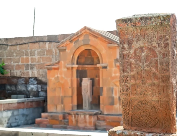 Echmiadzin Cathedral, St. Hripsime, St. Gayane, Gata making, Voskeni wine factory