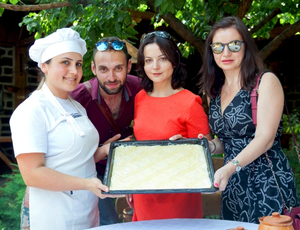 Echmiadzin Cathedral, St. Hripsime, St. Gayane, Gata making, Voskeni wine factory