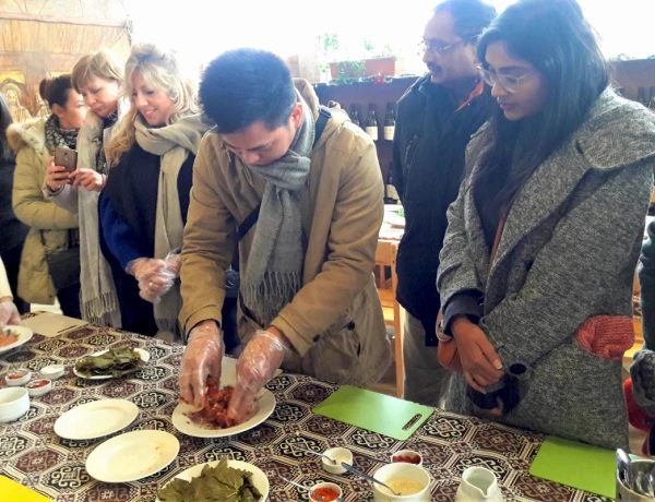 Lake Sevan, Dilijan, Haghartsin, Tolma making master class, Ijevan wine-brandy factory