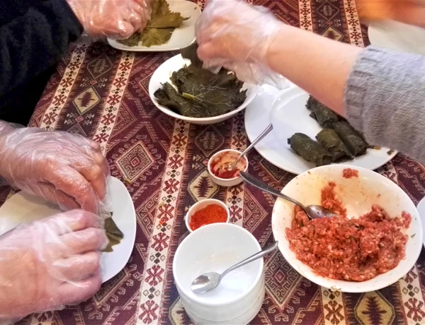 Lake Sevan, Dilijan, Haghartsin, Tolma making master class, Ijevan wine-brandy factory