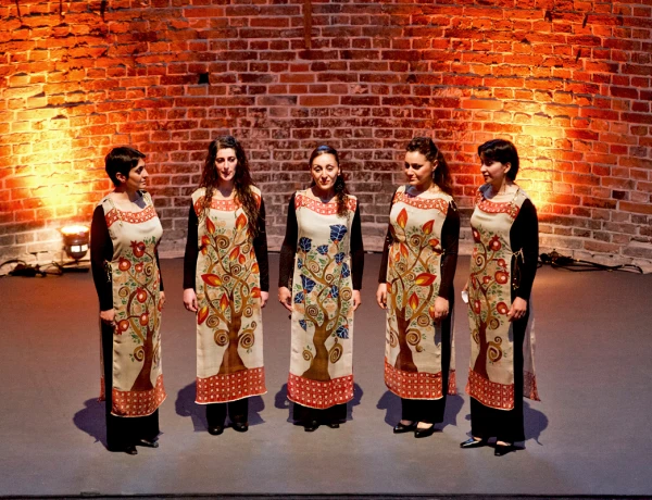 Garni Temple, Geghard Monastery, performance of spiritual songs by Luys Vocal Quintet