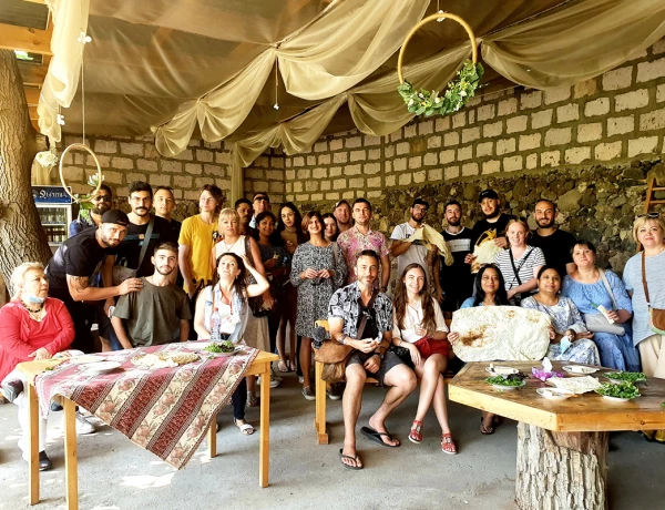 Garni Temple, Geghard Monastery, Lavash baking master class