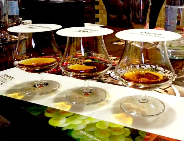 Sightseeing and walking tour in Yerevan, ARARAT Brandy Factory, Tasting: Flavors package