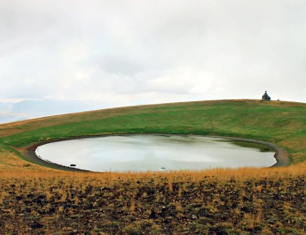 Hiking up Mount Armaghan