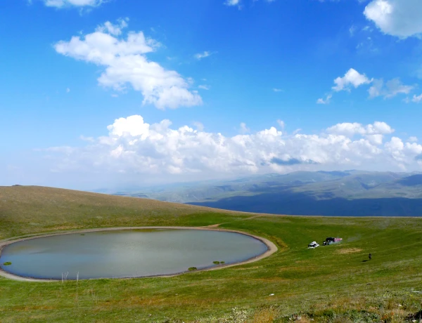 Hiking up Mount Armaghan