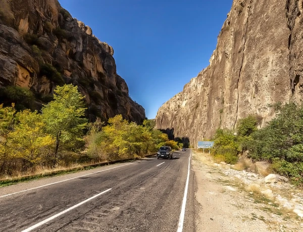 Lake Sevan, Hayravank, Noratus Crosstones, Selim Caravanserai, Hin Areni wine factory, Jermuk, Waterfall