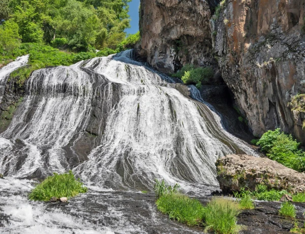 Lake Sevan, Hayravank, Noratus Crosstones, Selim Caravanserai, Hin Areni wine factory, Jermuk, Waterfall
