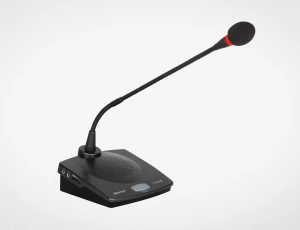 Static gooseneck microphone