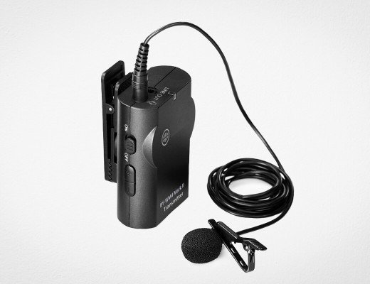 Wireless lavalier lapel microphone